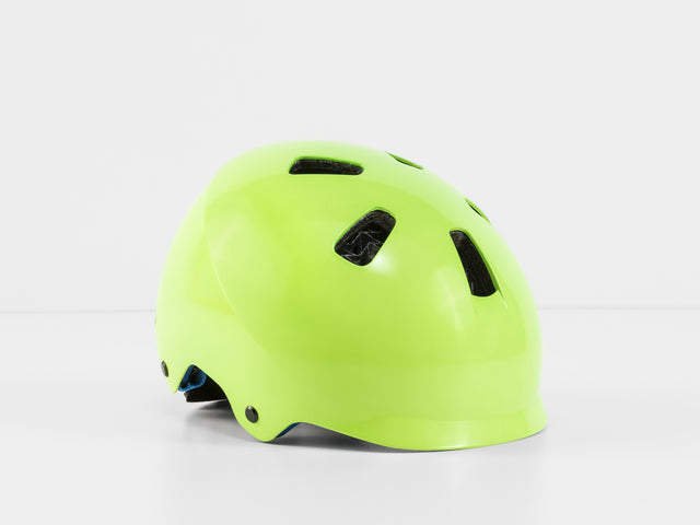 Bontrager Jet WaveCel Youth Vis Green/Royal CPSC Helmet