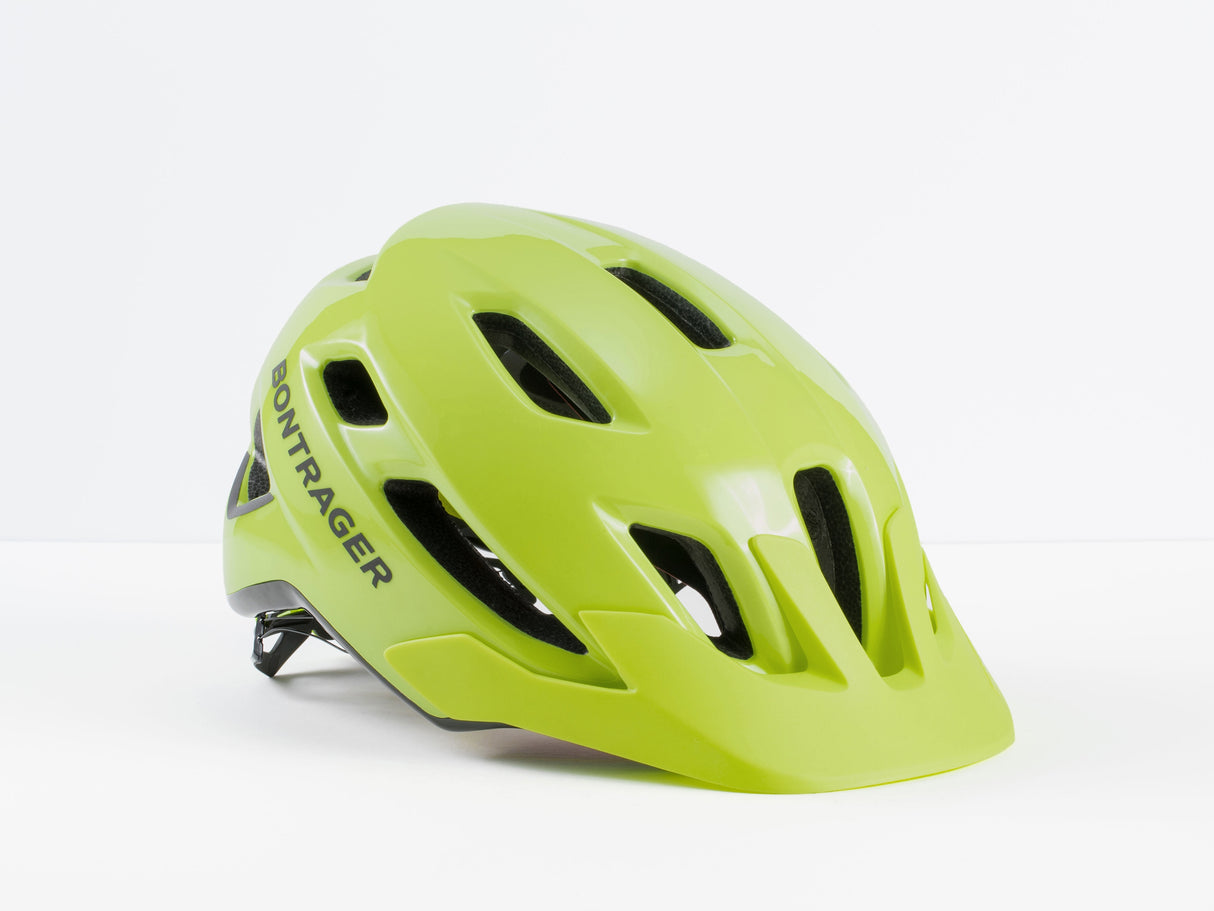 Bontrager Quantum Mips Large Radioactive Yellow CPSC Helmet