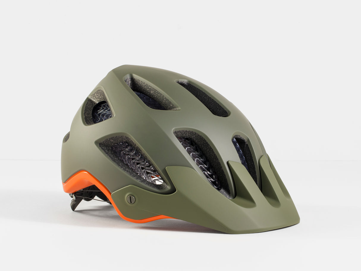 Bontrager Rally WaveCel X-Large Olive GY/RoarangeCPSC Helmet