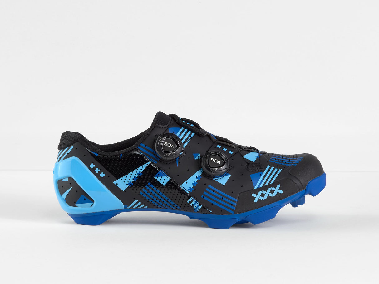 Bontrager XXX LTD MTB 36 Trek Black/Royal/Azure Shoe