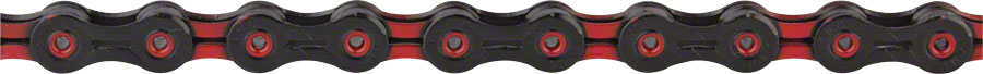 KMC DLC 11 Chain - 11-Speed 118 Links Black/Red