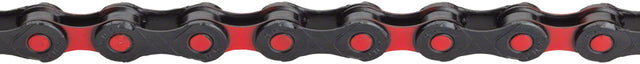 KMC DLC 12 Chain - 12-Speed 126 Links Black/Red