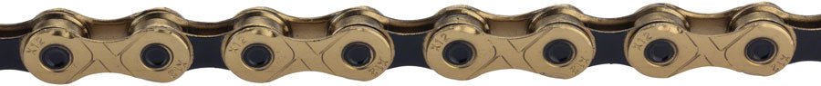 KMC X12 Chain - 12-Speed 126 Links Gold/Black