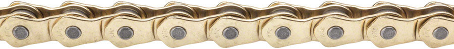 KMC HL1 Narrow Chain - Single Speed 3/32" 100 Links Half Link Chain Gold