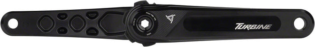 RaceFace Turbine Crankset - 165mm Direct Mount 136mm Spindle CINCH Interface 7050 Aluminum BLK