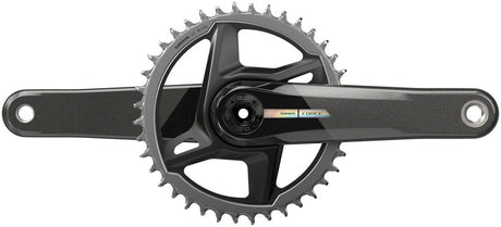 SRAM Force 1 Crankset - 170mm 12-Speed 40t Direct Mount DUB Spindle Interface Iridescent Gray D2