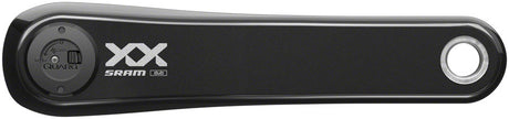 SRAM XX Eagle T-Type AXS Wide Left Crank Arm Power Meter Spindle - 175mm 12-Speed DUB Spindle Interface Carbon BLK D1