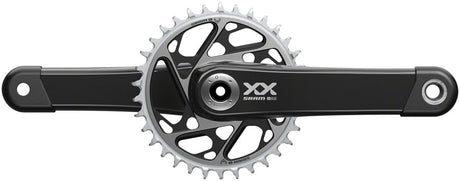 SRAM XX SL Eagle T-Type Crankset - 175mm 12-Speed 34t Chainring Direct Mount DUB Spindle Interface BLK