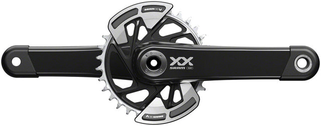 SRAM XX Eagle T-Type Wide Crankset - 175mm 12-Speed 32t Chainring Direct Mount 2-Guards DUB Spindle Interface BLK