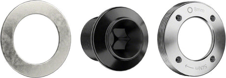 SRAM XX/XX SL Eagle T-Type Crank Arm Self-Extracting Bolt Kit - M18 / M30 Silver D1