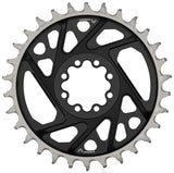 SRAM XX Eagle T-Type Direct Mount Chainring - 32t 12-Speed 8-Bolt Direct Mount 3mm Offset Aluminum BLK D1