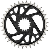 SRAM XX Eagle T-Type Direct Mount Chainring - 34t 12-Speed 8-Bolt Direct Mount 3mm Offset Aluminum BLK D1
