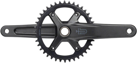 microSHIFT Sword 1x Crankset - 175mm 10-Speed 40t 110 Asym BCD  24mm Spindle BLK