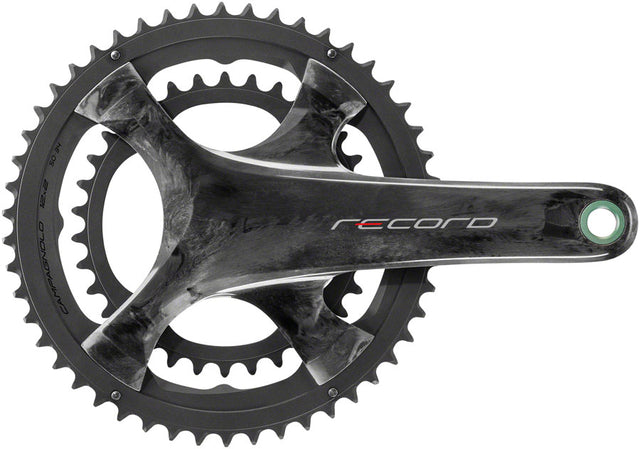 Campagnolo Record Crankset - 172.5mm 12-Speed 50/34t 112/146 Asymmetric BCD Campagnolo Ultra-Torque Spindle Interface Carbon