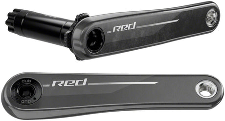 SRAM RED Crank Arm Assembly - 175mm 12-Speed 8-Bolt Direct Mount DUB Spindle Interface Natural Carbon E1