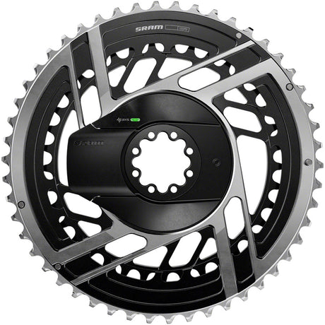 SRAM RED AXS 2x Power Meter Chainring Kit - 52/39t 2x12-Speed 8-Bolt Direct Mount BLK/Silver E1