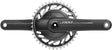 SRAM RED 1x XPLR AXS Power Meter Wide Crankset - 165mm 13-Speed 40t Threaded Mount 8-Bolt PM Spider DUB Spindle Natural Carbon E1