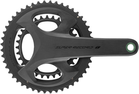 Campagnolo Super Record S Wireless Crankset - 165mm 12-Speed 45/29t Campy 121/88 Asym BCD Ultra Torque Spindle Carbon