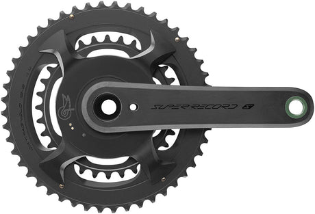 Campagnolo Super Record S Wireless Power Meter Crankset - 165mm 12-Speed 45/29t Campy 121/88 Asym BCD Ultra Torque Spindle Carbon