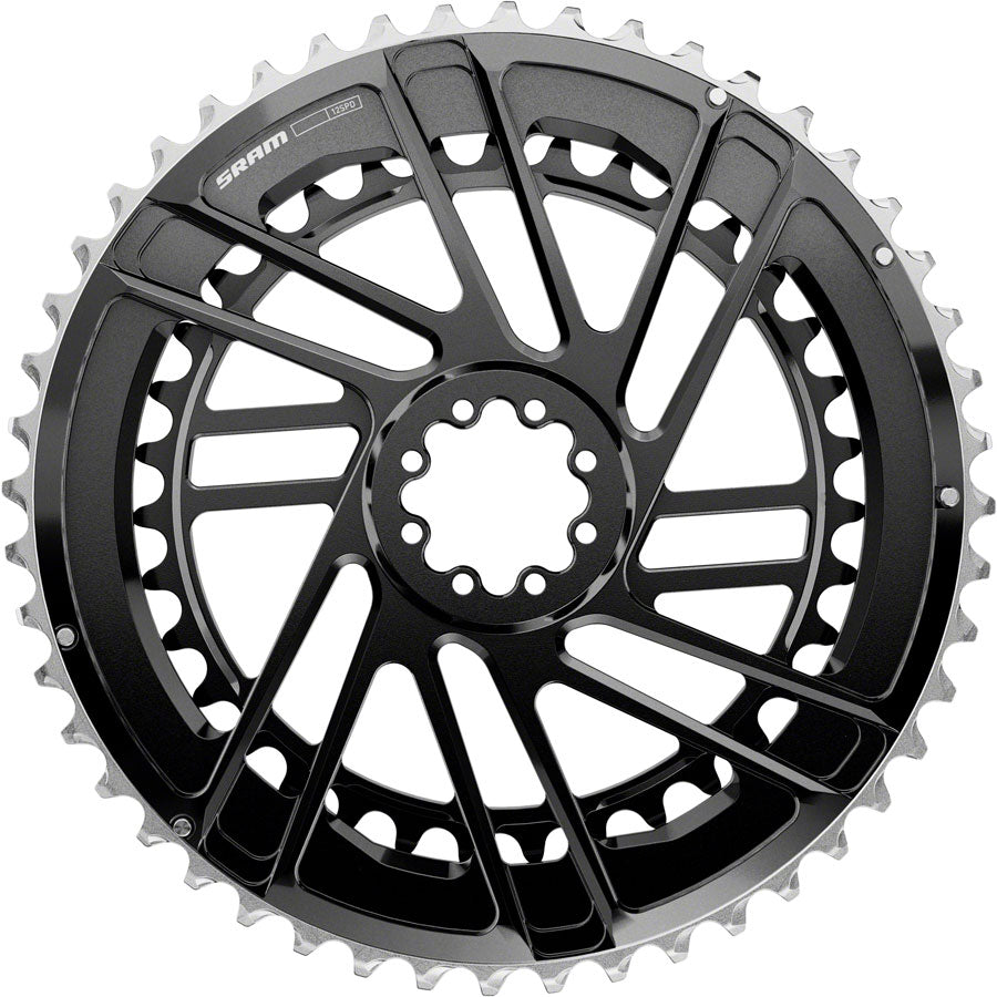 SRAM Force 2x Chainring Kit - 46/33t 2x12-Speed 8-Bolt Direct Mount Black E1