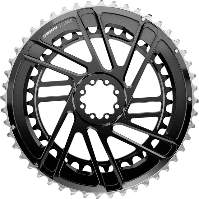SRAM Force 2x Chainring Kit - 46/33t 2x12-Speed 8-Bolt Direct Mount Black E1