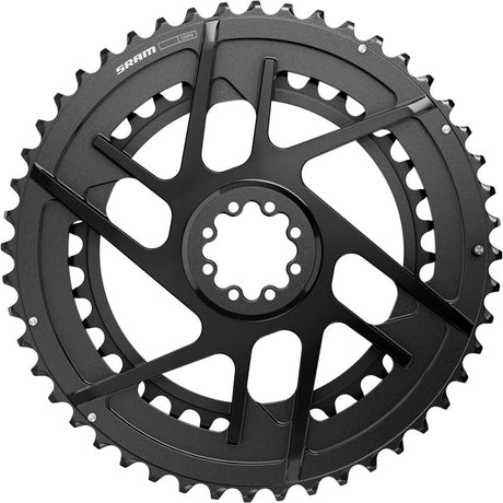 SRAM Rival 2x Chainring Kit - 46/33t 2x12-Speed 8-Bolt Direct Mount Black E1