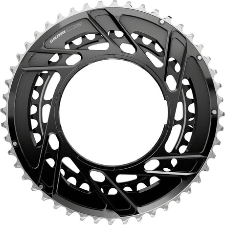 SRAM Force 2x Thread Mount Chainring - 46/33t 12-Speed Thread Mount For Force E1 AXS PM Spider BLK E1