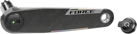 SRAM Force AXS Wide Left Crank Arm Power Meter Spindle Assembly - 160mm 12/13-Speed DUB PM Spindle Carbon E1
