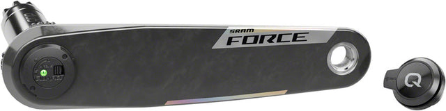 SRAM Force AXS Wide Left Crank Arm Power Meter Spindle Assembly - 160mm 12/13-Speed DUB PM Spindle Carbon E1