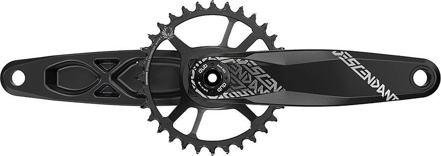 TruVativ Descendant 6K Aluminum Eagle Crankset - 175mm 12-Speed 32t Direct Mount DUB Spindle Interface BLK
