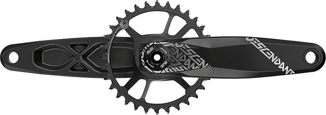 TruVativ Descendant 6K Aluminum Eagle Crankset - 175mm 12-Speed 32t Direct Mount DUB Spindle Interface BLK