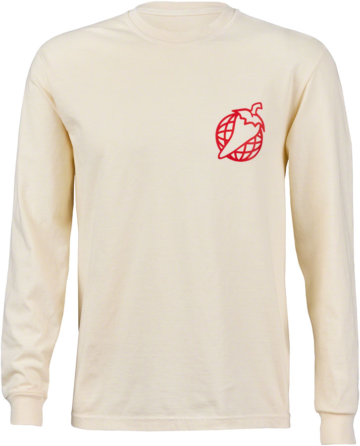 Salsa Logo Long Sleeve T-Shirt - Unisex Ivory Small