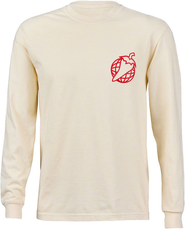 Salsa Logo Long Sleeve T-Shirt - Unisex Ivory Small