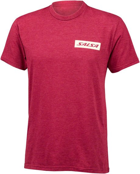 Salsa Logo Short Sleeve T-Shirt - Unisex Red X-Small