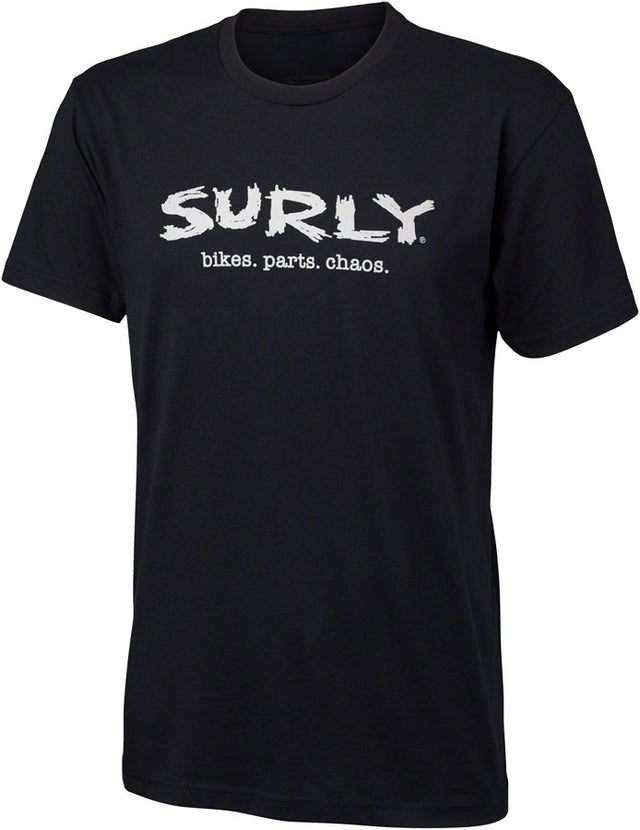 Surly Famous Last Words Short Sleeve T-Shirt - Unisex Black X-Small