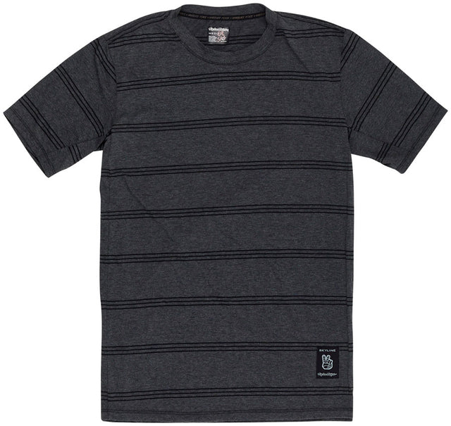 Troy Lee Designs Skyline Short Sleeve Ride Tee – Washed Out Dark Cloud Medium