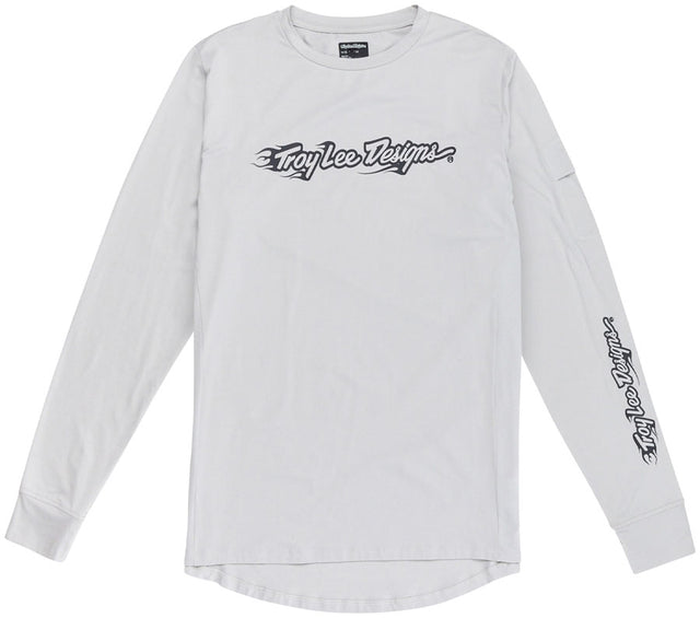 Troy Lee Designs Ruckus Long Sleeve Ride Tee – Burn Out Mist Medium