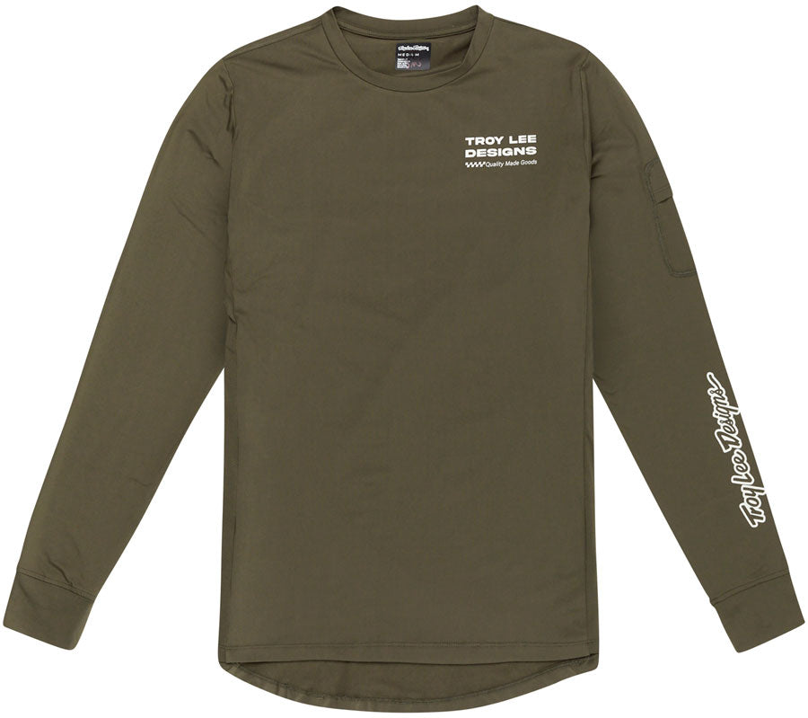 Troy Lee Designs Ruckus Long Sleeve Ride Tee – Factory Caper Small