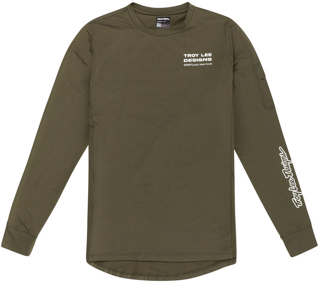 Troy Lee Designs Ruckus Long Sleeve Ride Tee – Factory Caper Large