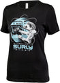 Surly Garden Pig Women's T-Shirt - Black/Gray/Teal Small