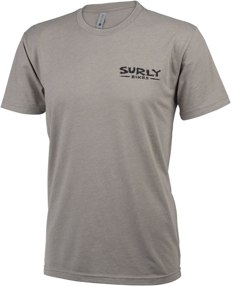 Surly The Ultimate Frisbee Men's T-Shirt - Gray Small