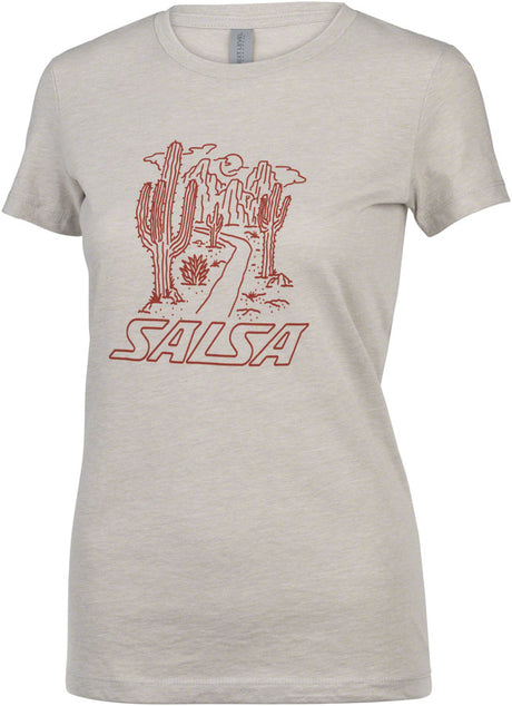 Salsa Women's Sky Island T-Shirt - Large Natural
