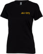 All-City Club Tropic Women's T-Shirt - Black Small