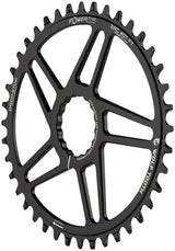 Wolf Tooth Elliptical Direct Mount Chainring - 40t RaceFace/EastonCINCH Direct Mount 3mm Offset Drop-Stop B Flattop Compatible BLK