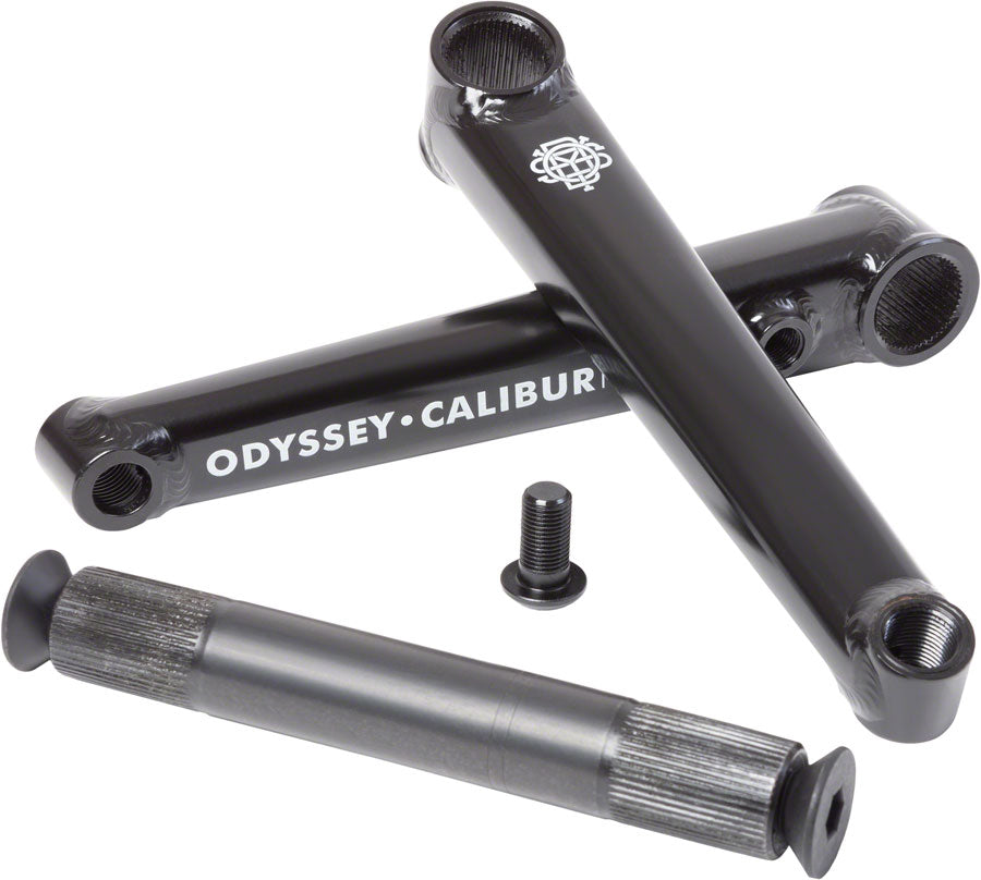 Odyssey Calibur V2 Crankset - 160mm Right Hand/Left Hand Drive Rust Proof BLK