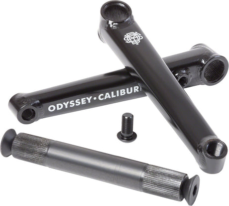 Odyssey Calibur V2 Crankset - 160mm Right Hand/Left Hand Drive Rust Proof BLK