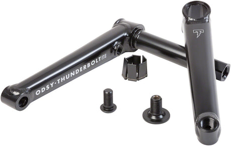 Odyssey Thunderbolt Crankset - 165mm Right Hand Drive Rust Proof Black