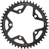 Wolf Tooth 110 BCD Cyclocross Road Chainring - 36t 110 BCD 5-Bolt Drop-Stop B 10/11/12-Speed Eagle Flattop Compatible BLK