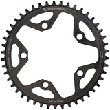 Wolf Tooth 110 BCD Cyclocross Road Chainring - 42t 110 BCD 5-Bolt Drop-Stop B 10/11/12-Speed Eagle Flattop Compatible BLK
