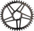Wolf Tooth Elliptical Direct Mount Chainring - 40t SRAM Direct Mount 6mm Offset Drop-Stop B Flattop Compatible BLK